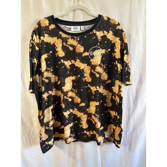 Conspiracy by WESC Bleach Dye Graphic Tee -‎ XL - Picture 1 of 5